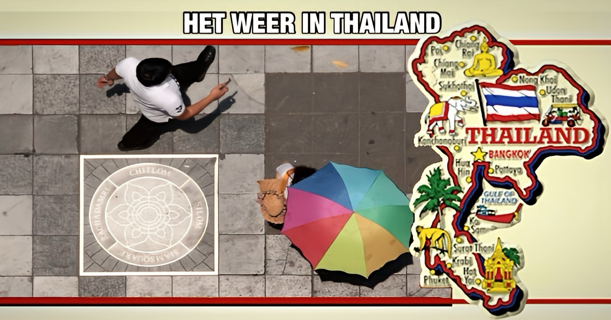 Toeristen die naar Thailand reizen, moeten zich bewust zijn van de extreme gevaarlijke hitte🔥