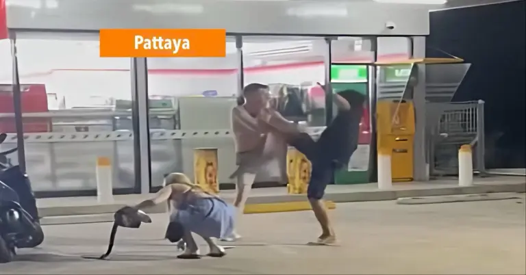 🎥: Buitenlandse toerist in Pattaya betrapt voor proletarisch winkelen in een 7/eleven filiaal.