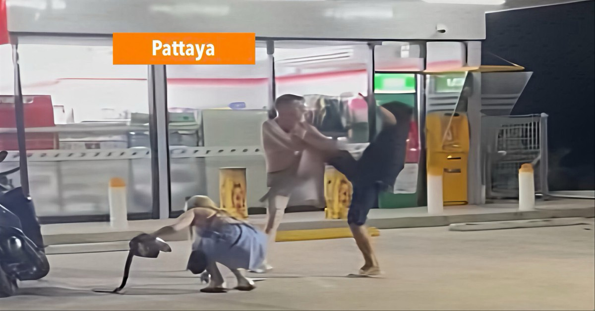 🎥: Buitenlandse toerist in Pattaya betrapt voor proletarisch winkelen in een 7/eleven filiaal.