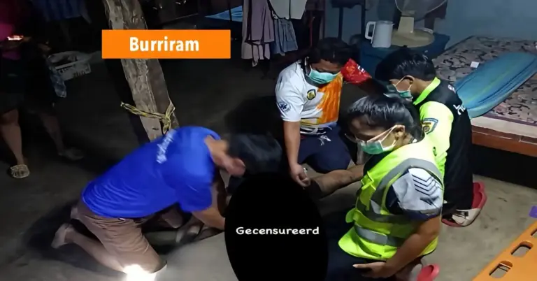 31-jarige Thaise man in Noordoost-Thailand tijdens het gebruik mobiele telefoon omgekomen door blikseminslag.