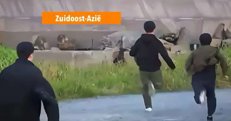 🎥: Japanse kustwacht arresteert vier Thaise stagiaires voor illegale kreeftenvangst.