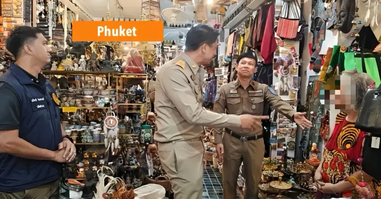 Thaise winkelierster opnieuw in opspraak na incident met Chinese toeristen, burgemeester en politie Phuket gingen een gesprek met haar aan.