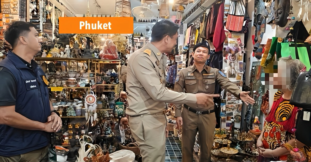 Thaise winkelierster opnieuw in opspraak na incident met Chinese toeristen, burgemeester en politie Phuket gingen een gesprek met haar aan.