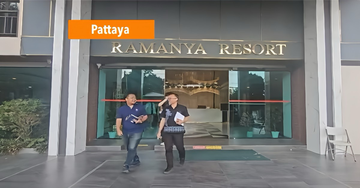 Het Ramanya Resort in Pattaya gesommeerd te stoppen met het ontvangen van dagelijkse gasten.