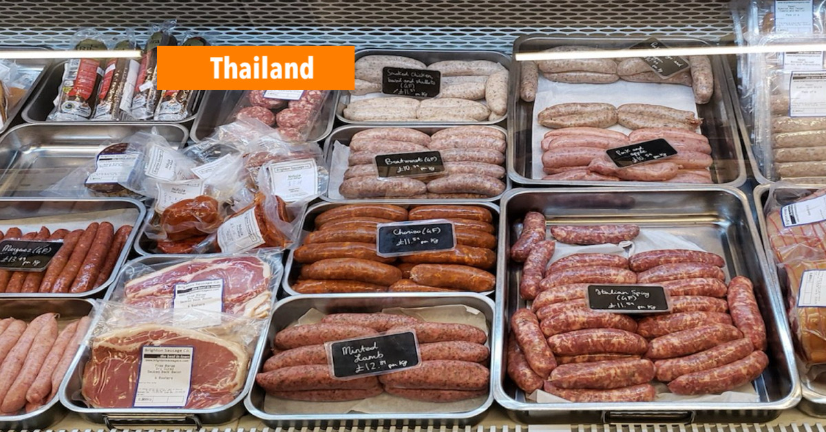 Gezondheidsraad Thailand waarschuwt voor conserveringsmiddelen in vlees; sommige vleesproducten bevatten tot 50× te veel nitriet.