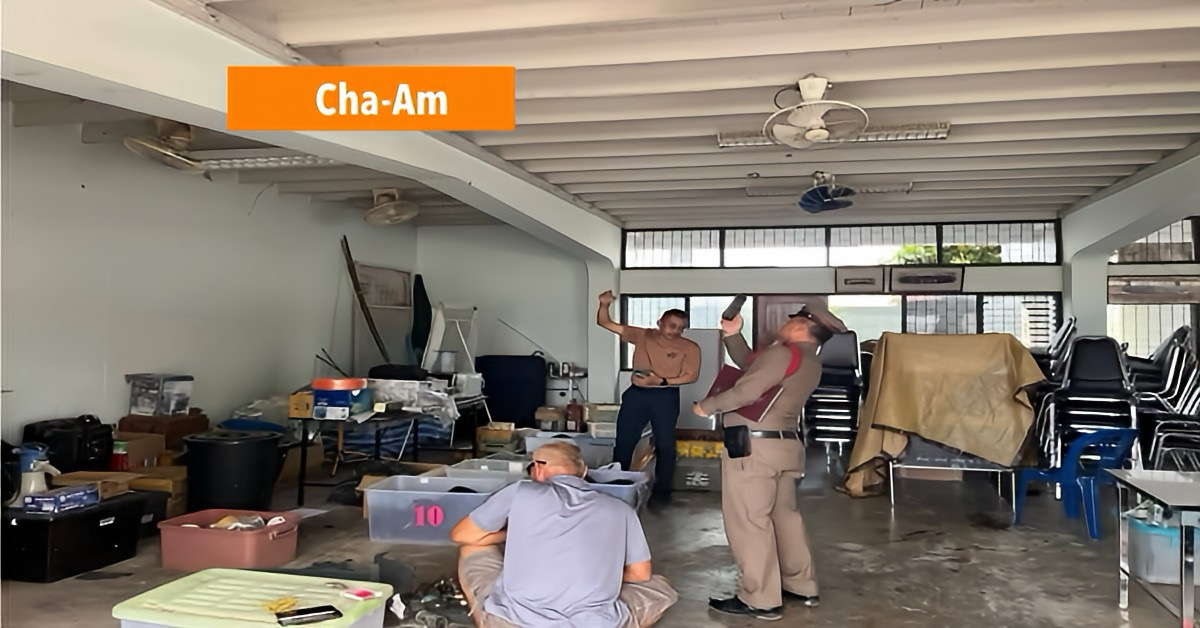 EOD‑trainer gewond bij explosie tijdens oefening op terrein kamp Rama Six in Centraal-Thailand.