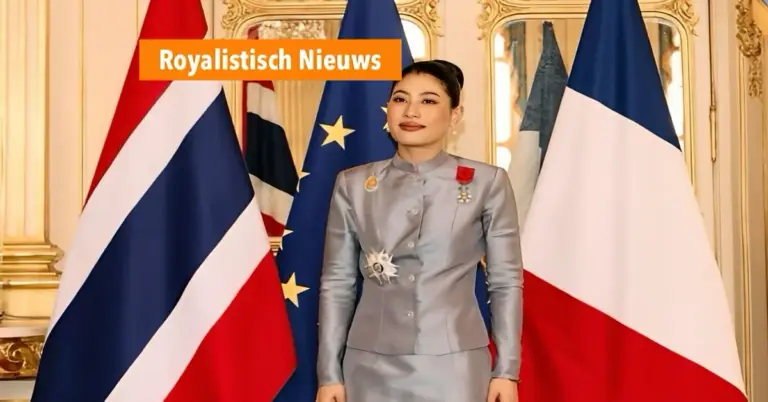 Prinses Sirivannavari van Thailand ontving een Franse onderscheiding
