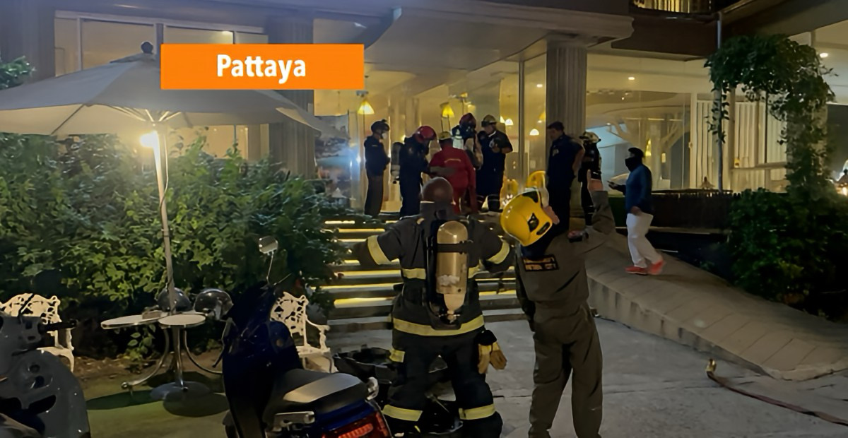 UPDATE: De brand in het J.A. Plus Hotel in Pattaya heeft gelukkig geen ernstige gevolgen gehad, hoewel er aanzienlijke materiële schade is ontstaan.