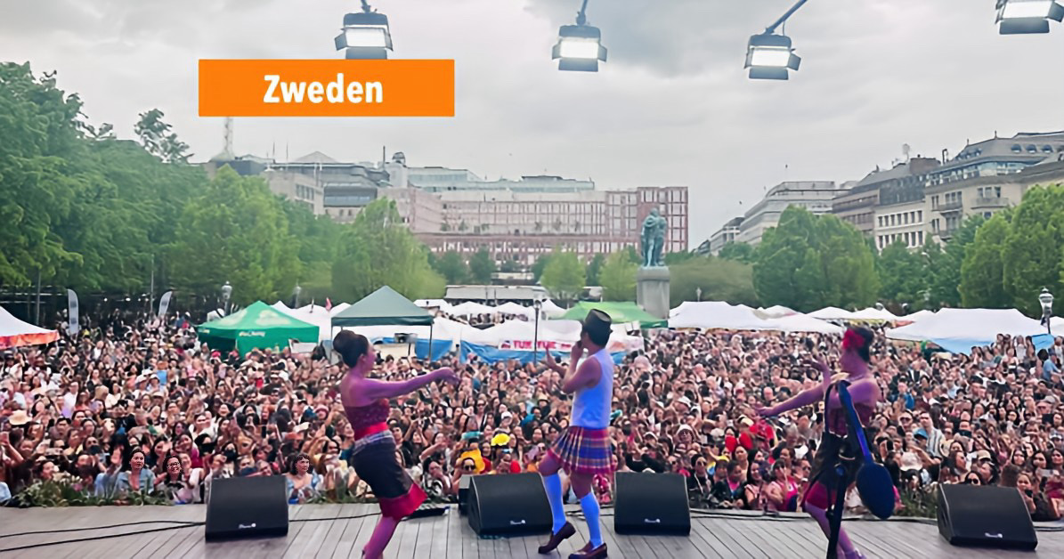 Concert van populaire Thaise folkgroep Ponglang Sa-on in Zweden stilgelegd vanwege massale belangstelling.