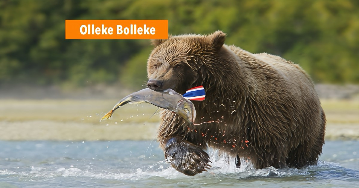 Als jullie me missen, dan ben ik vissen!