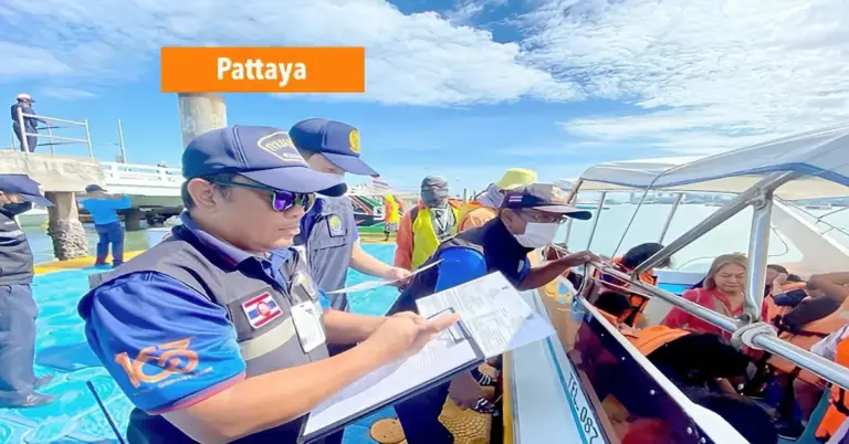 Strengere veiligheidsmaatregelen voor maritiem toerisme in Pattaya.