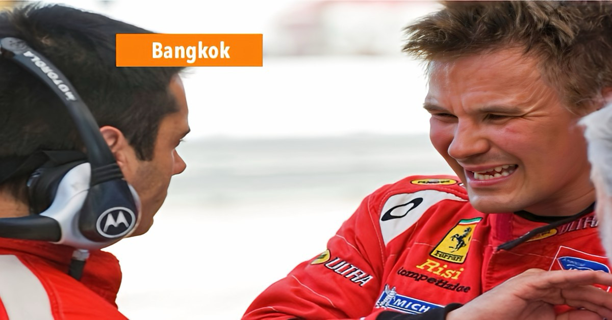 Voormalig Formule 1-coureur Mika Salo gewond bij geweldsincident in Bangkok.