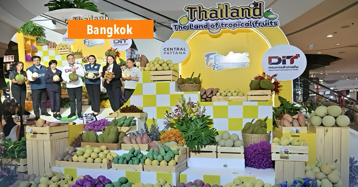 Het Fruits Festival van Thailand, een smakelijke impuls voor boeren en fruitliefhebbers.