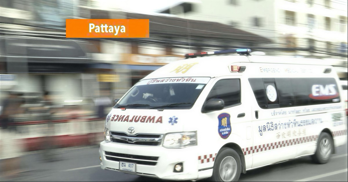 Buitenlander in kritieke toestand na dramatische sprong uit rijdende pick-up in Pattaya.