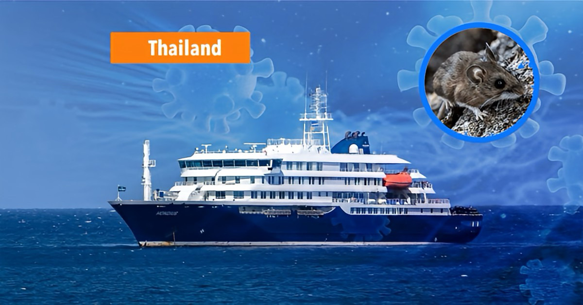 Thailand neemt maatregelen tegen hantavirus na uitbraak op cruiseschip.
