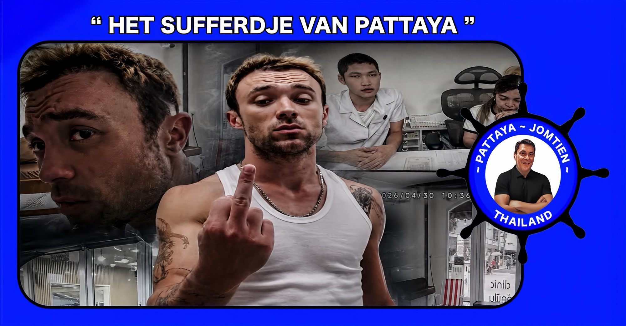 Politie Pattaya ingeschakeld na onbetaalde tandartsrekening en grove woede-uitbarsting.