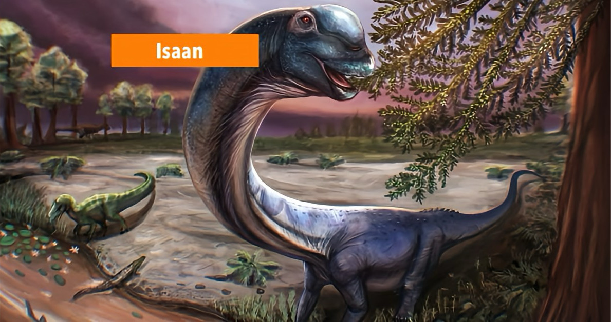 De grootste dinosauriër van Zuidoost-Azië, de Nagatitan Chaiyaphumensis, leefde in Noordoost-Thailand.