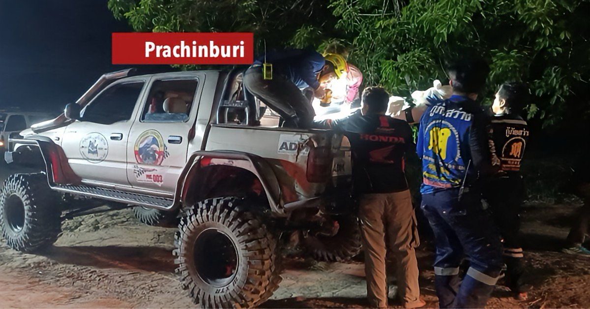 Twee wilde olifanten maken in Centraal-Thailand een einde aan het leven van een 53-jarige rubbertapper.