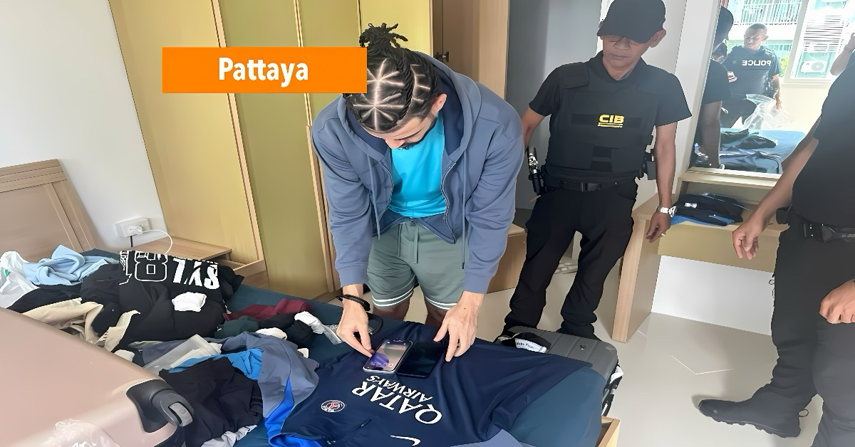 Bijzondere ontwikkelingen in internationale misdaadzaak: Britse wapenleverancier in Pattaya gearresteerd.