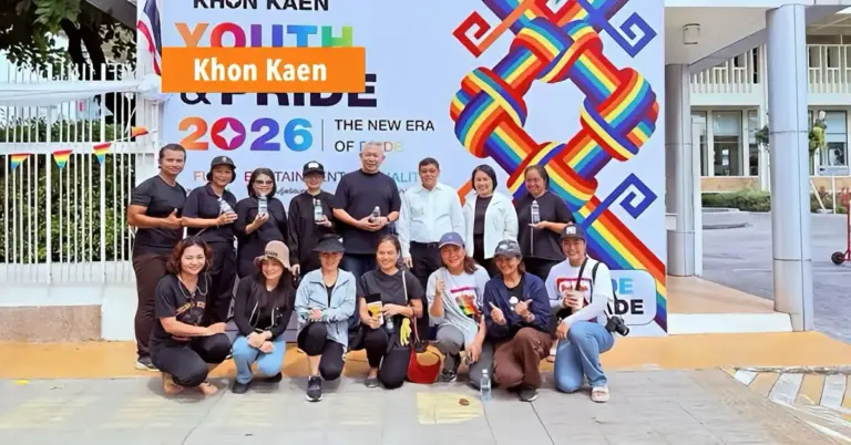Ook in Khon Kaen, in Noordoost-Thailand, heeft de pride-koorts toegeslagen, en het belooft extra kleurrijk te worden!