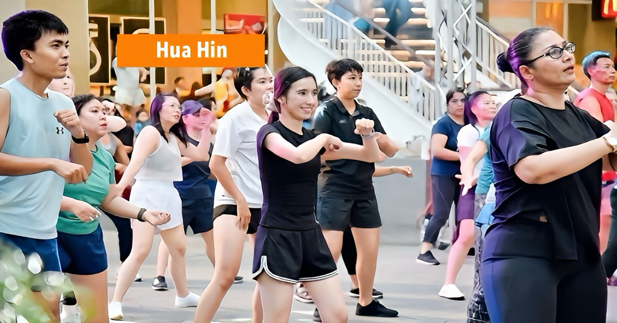 Hua Hin omarmt sporttoerisme met een bruisende aerobic-avonden!