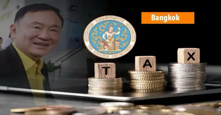 Belastingdienst overweegt faillissementsaanvraag tegen voormalig premier Thaksin Shinawatra wegens miljardenbaht aan belastingschuld.