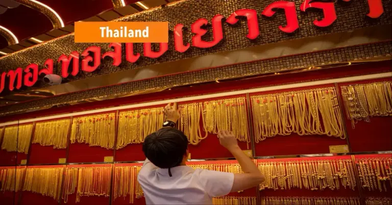 Goudkoorts in Thailand; economische paradox dwingt de centrale bank tot drastische maatregelen.