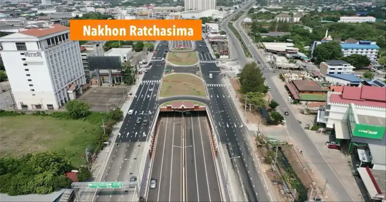 De in Noordoost-Thailand gelegen provincie Nakhon Ratchasima opent morgen twee nieuwe tunnels.