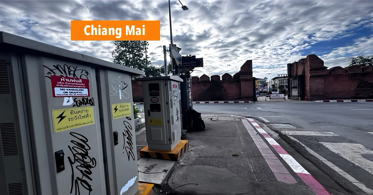 Graffiti-vandalisme bedreigt de ambities van Chiang Mai als werelderfgoed en doet daarmee Thailand tekort.