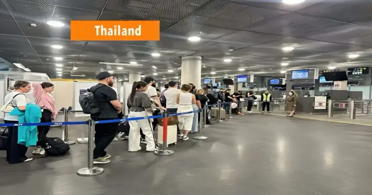 Thailand scherpt immigratiecontroles aan, het koninkrijk heeft tot nu toe 30.000 buitenlanders geweigerd en meer dan 14.000 gearresteerd.