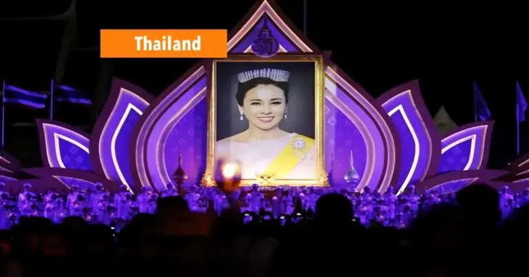 Thailand organiseert een groots staatsbanket ter ere van de verjaardag van de koningin Suthida.