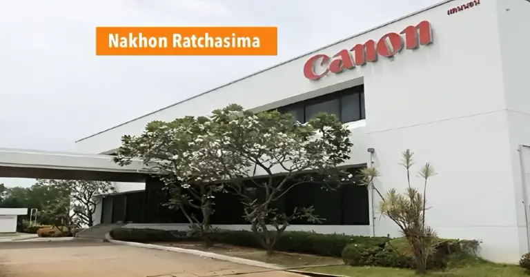 De Canon-fabriek in Noordoost-Thailand sluit na meer dan tien jaar definitief de deuren. 