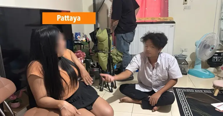 Wat begon als een drugsrazzia in Pattaya eindigde met ring van 100 baht tijdens een spontaan huwelijksaanzoek.