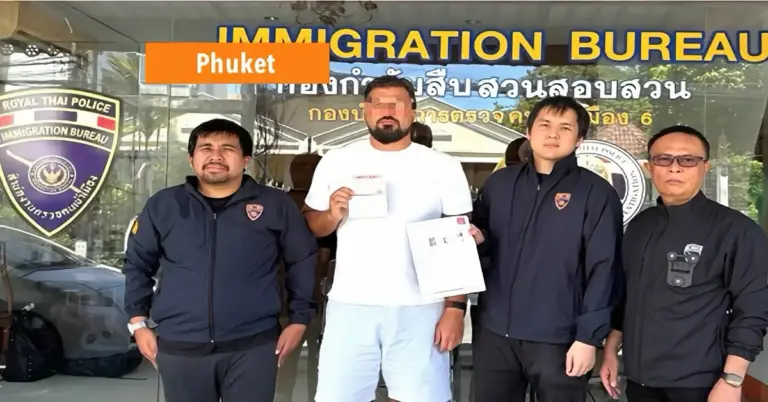 Arrestatie van Russische verdachte in Zuid-Thailand onthult grootschalige bedrijfsfraude op Phuket.