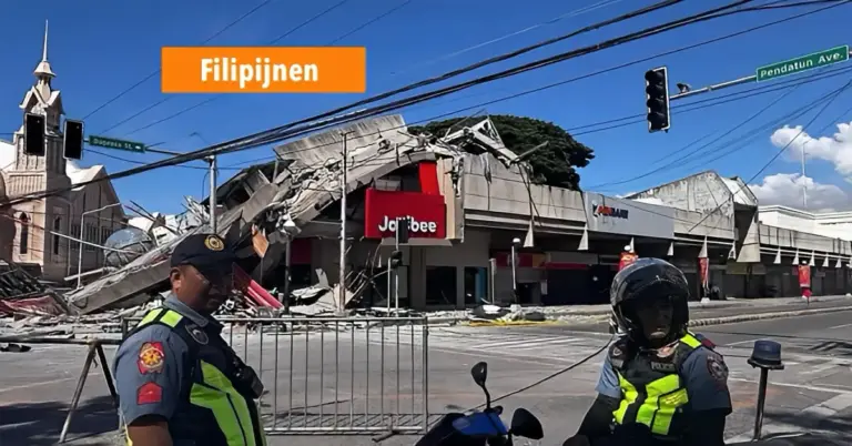 Zware aardbeving treft de regio Mindanao op de Filipijnen, tot nu toe zijn er 15 doden geregistreerd, de aardbeving heeft geen impact op Thailand.