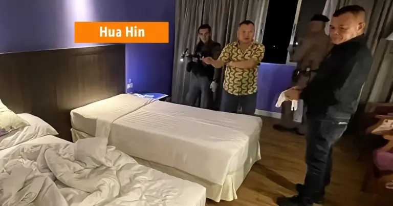 Echtpaar koos ervoor om samen van een hotel in Centraal-Thailand te springen om zo een einde aan hun leven te maken.