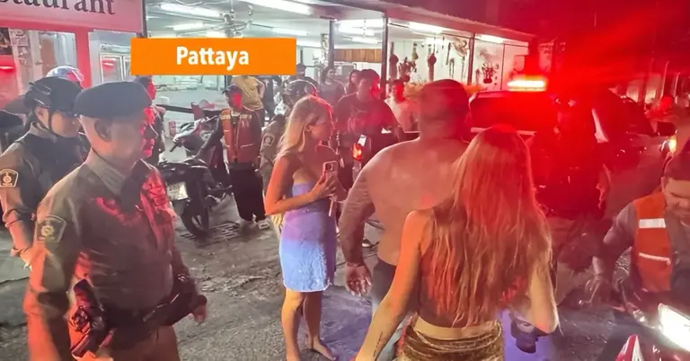Als gevolg van een (k)opstootje in Soi VC raakte een buitenlandse toerist gewond; de politie van Pattaya is een onderzoek gestart.