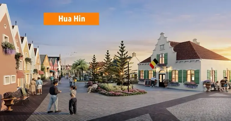Een nieuw Euro-dorp in de sfeer van „huisje, boompje, beestje” moet gezelligheid in Centraal-Thailand brengen?