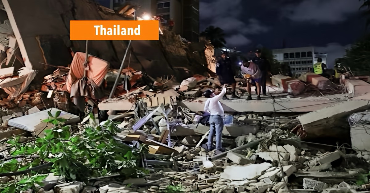 Thailand bereidt een reddingsteam voor, na verwoestende aardbevingen in Venezuela.