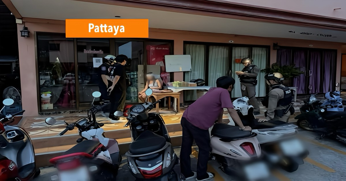 Romantische liefdespoging escaleert: buurman slaat zijn buurvrouw in Pattaya buiten westen.