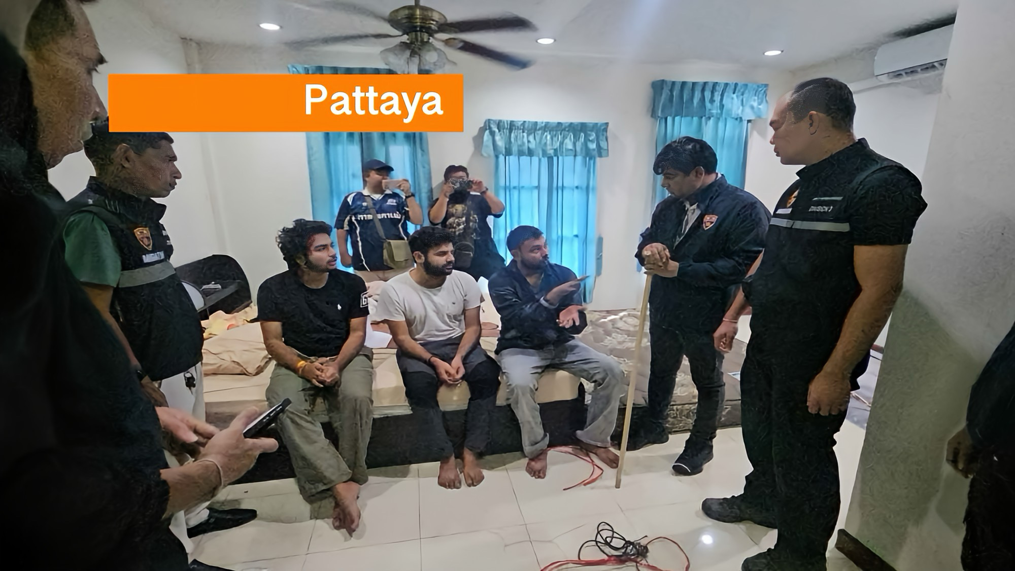 De politie van Pattaya wist drie Indiase toeristen te bevrijden, nadat zij waren ontvoerd en gemarteld.
