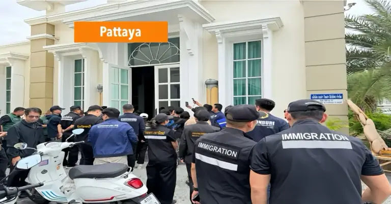 Het eerste onderzoek naar eigendomsstructuren in Pattaya is een feit; bij doorzoekingen in 21 luxe villa’s werden ook lachgas patronen aangetroffen.