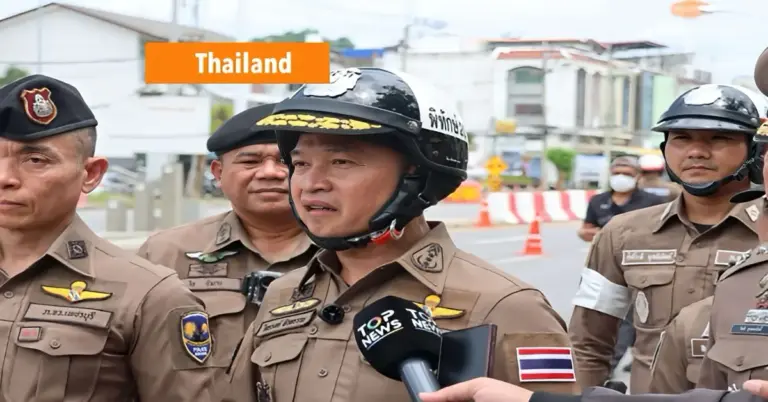 BREAKING: Politie scherpt regels voor controleposten in Thailand aan.