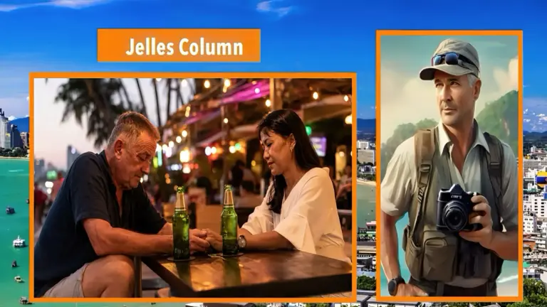 Bekentenis uit Pattaya; na vijftien jaar zoekt hij alleen nog maar een echt gesprek.