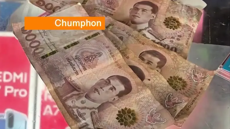 Twee tieners vluchten na mislukte poging tot oplichting met valse biljetten in Zuid-Thailand.