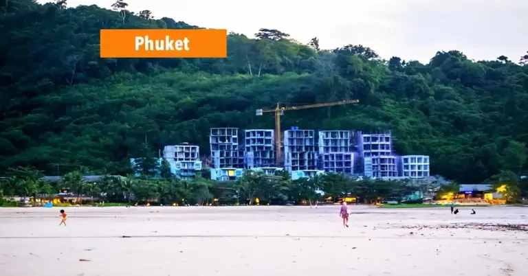 De kogel in Zuid-Thailand is door de kerk, Phuket ruimt de illegale definitief hotelgebouwen op