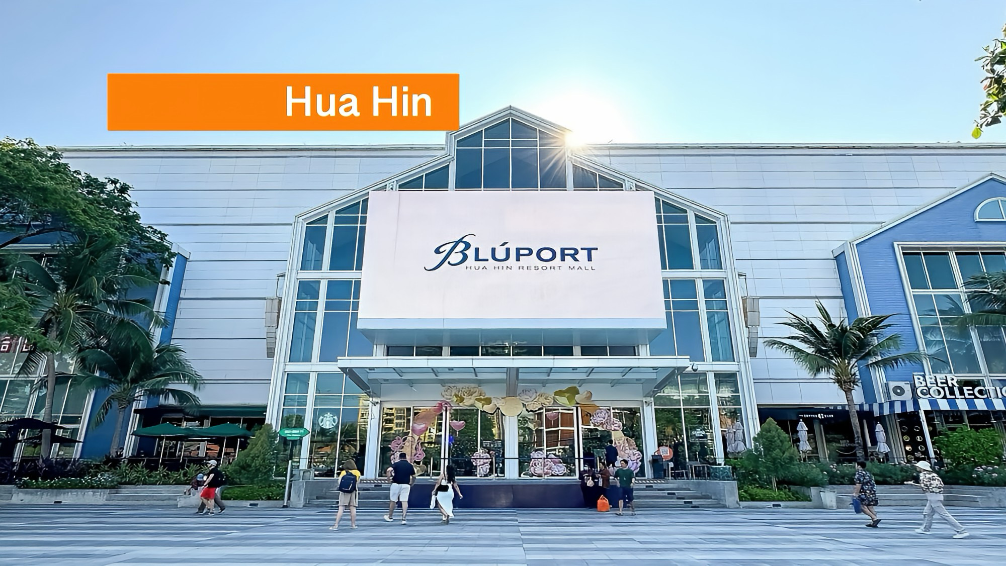De Bluport Mall in Hua Hin gaat zich op gezinnen en vrijetijdsbesteding richten en pleit voor een veerdienst naar Pattaya.