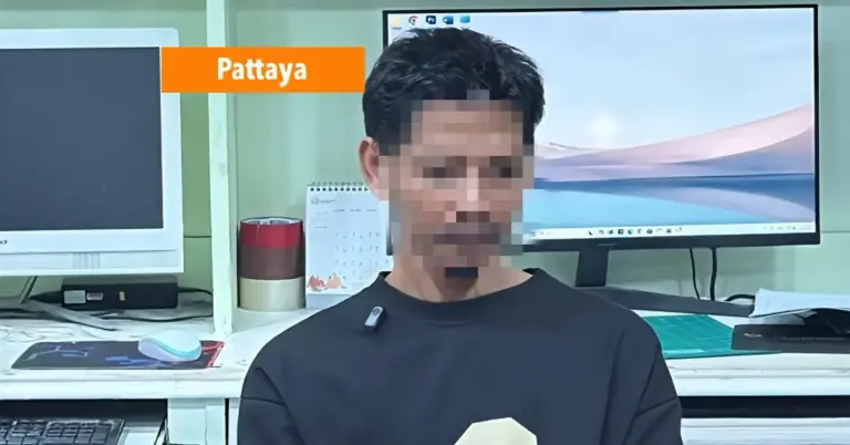 Schutter in Pattaya kiest eieren voor zijn geld na schietincident bij Rompho-markt.