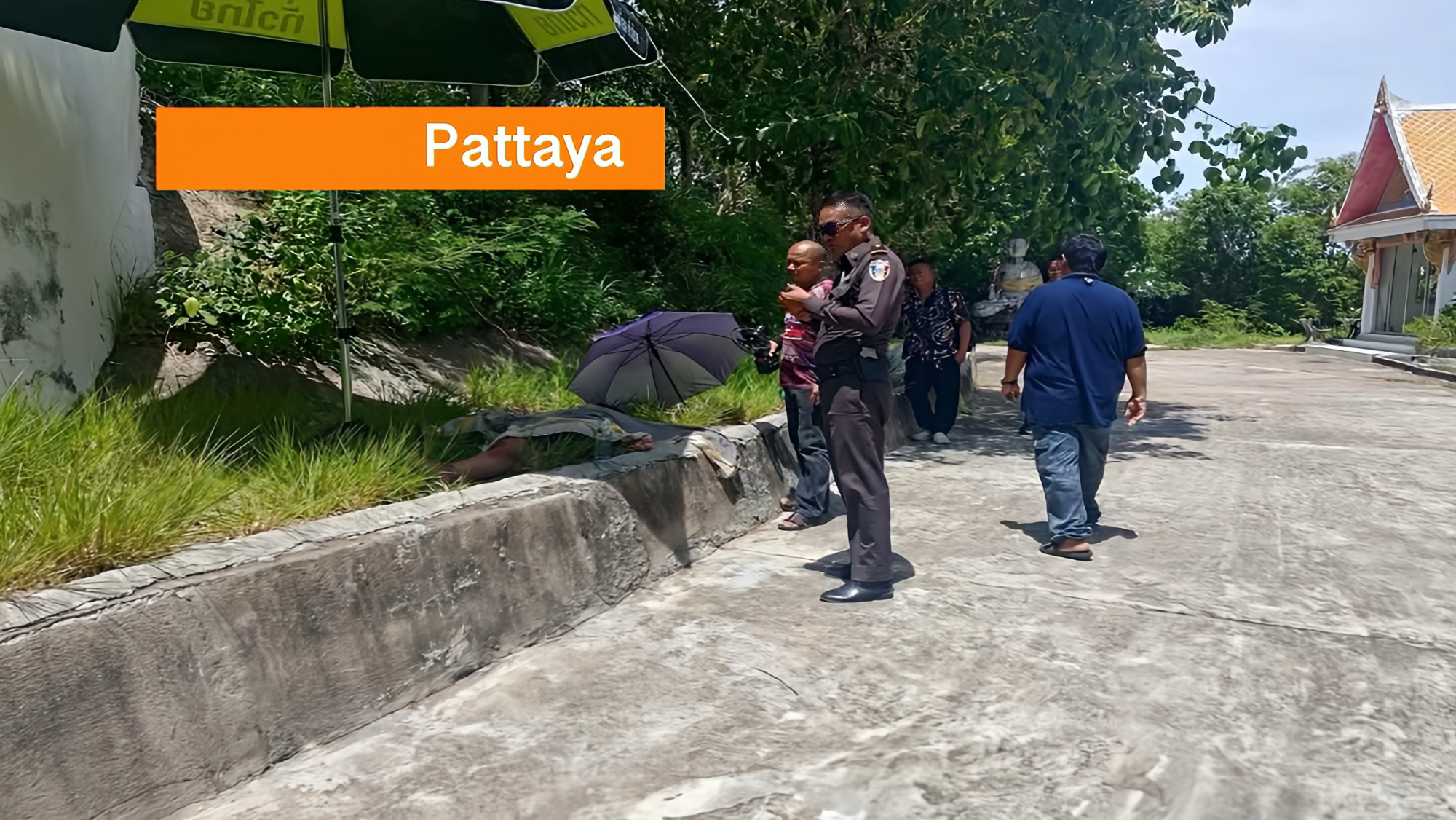 Vrouw raakt zwaar gewond na val bij uitkijkpunt Big Buddha in Pattaya.