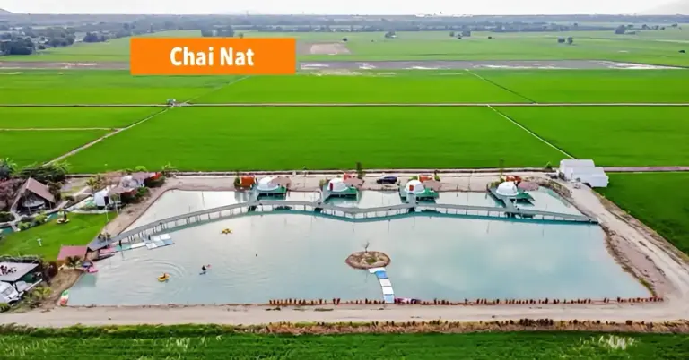 Café en resort in Centraal-Thailand gebouwd voor 30 miljoen baht, nu te huur voor 1,49 miljoen baht. Durf jij het aan?